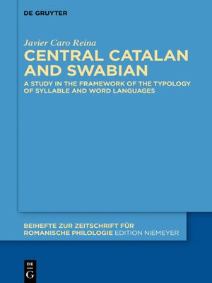 cover image of Central Catalan and Swabian